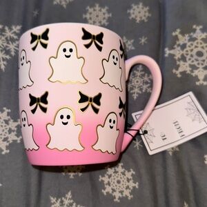 Cobwebs & Cauldrons Ghost Bow Mug